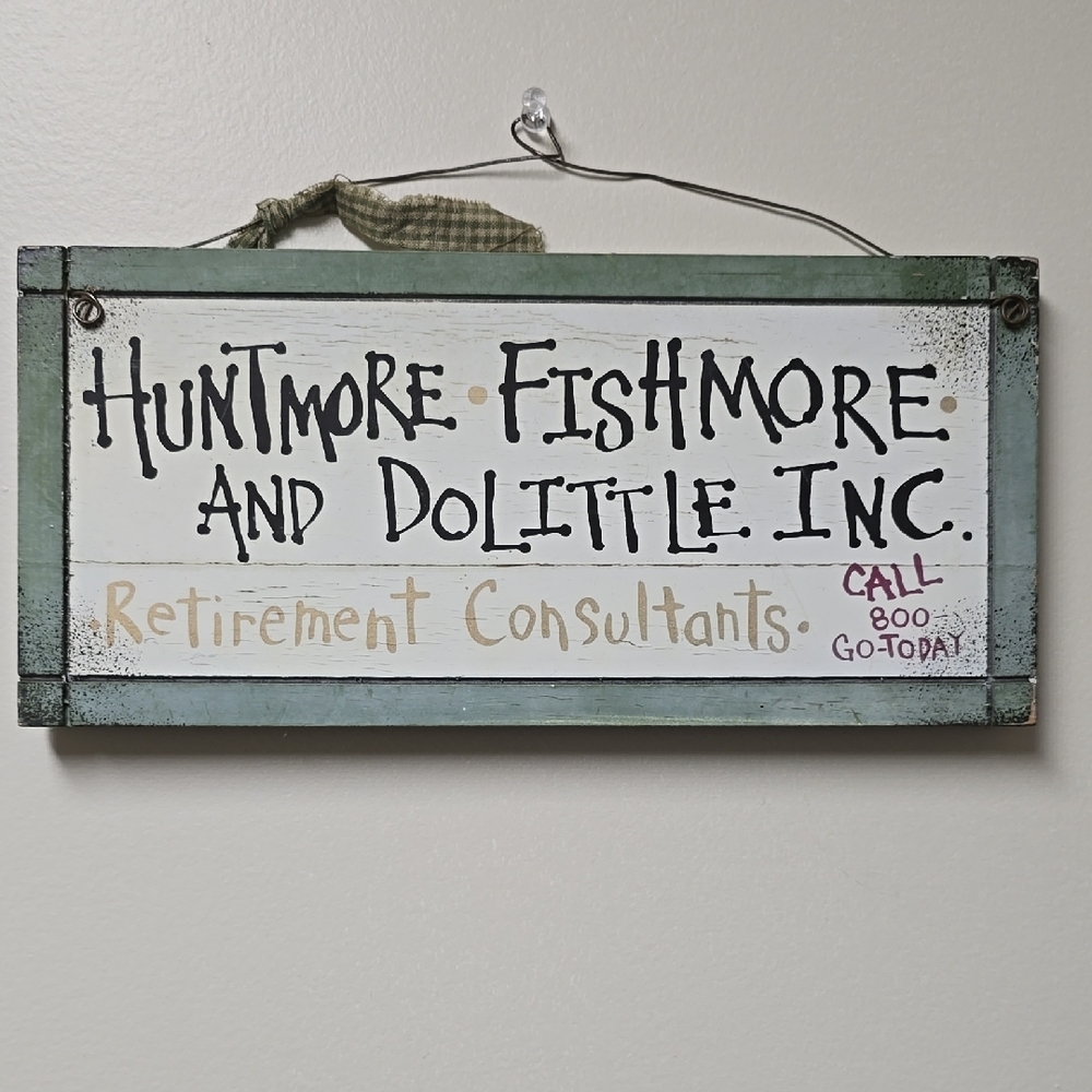 Charming Green Wall Decor Art with Playful Text